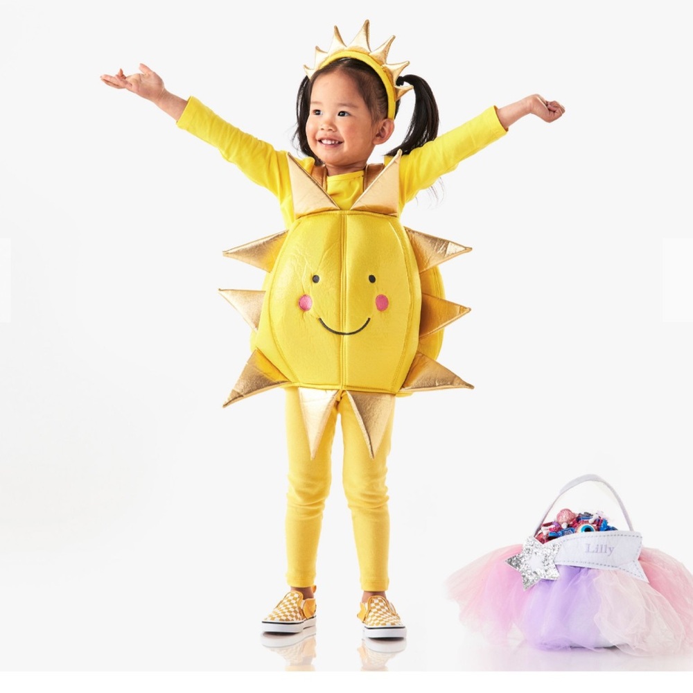 Yellow Sun Costume for Kids